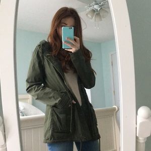 army green jacket